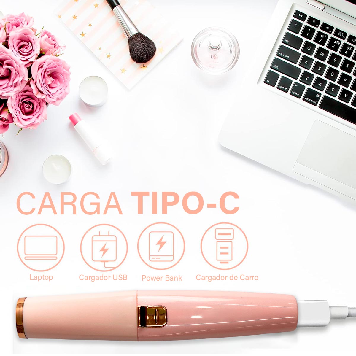 Removedor de Pelo para Cejas y Facial 2 en 1