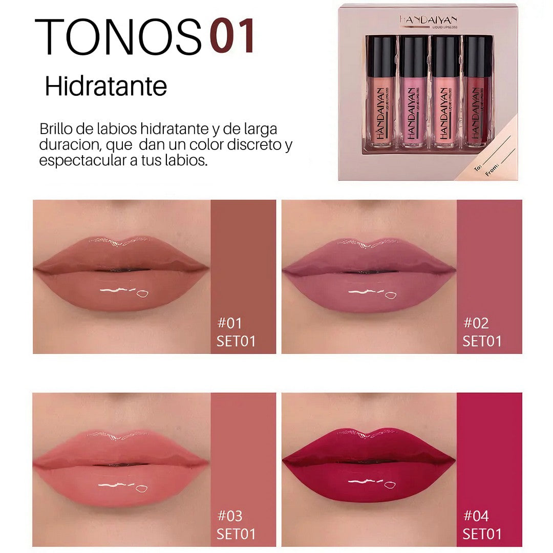 Set de Labiales x4