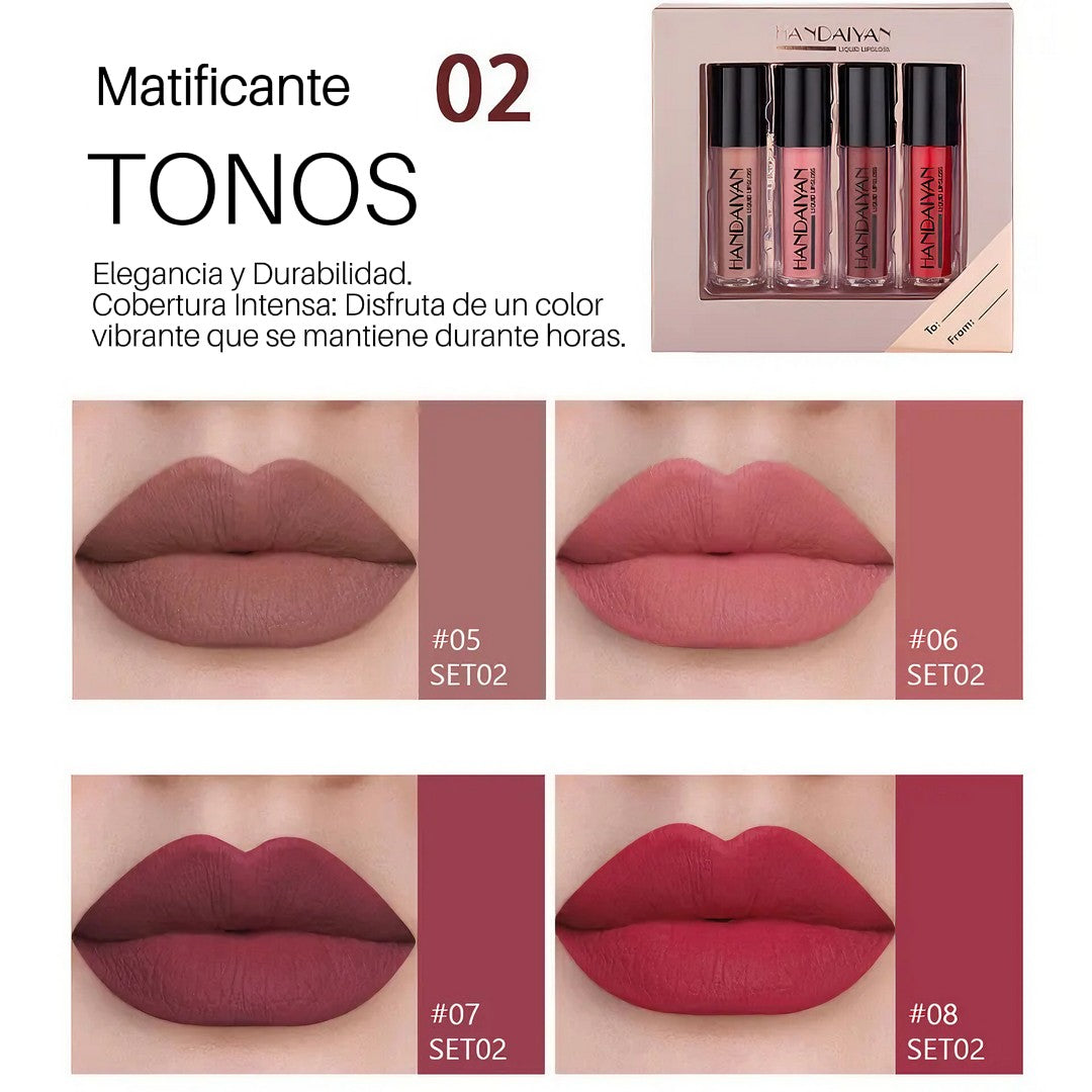 Set de Labiales x4