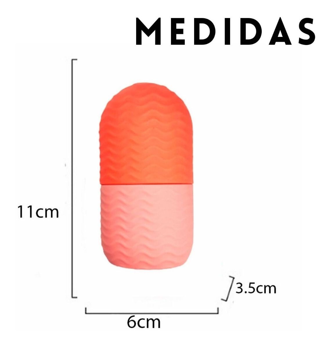 Masajeador Facial de Silicona Ice