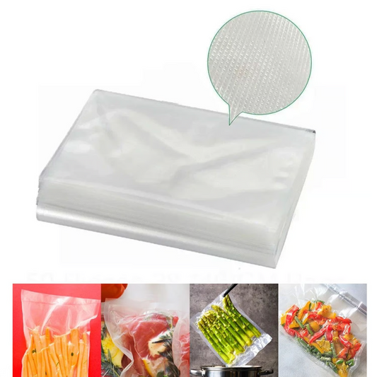 Bolsas de Sellado al Vacío 25 x 17 cm – Prácticas, Resistentes y 100% Seguras
