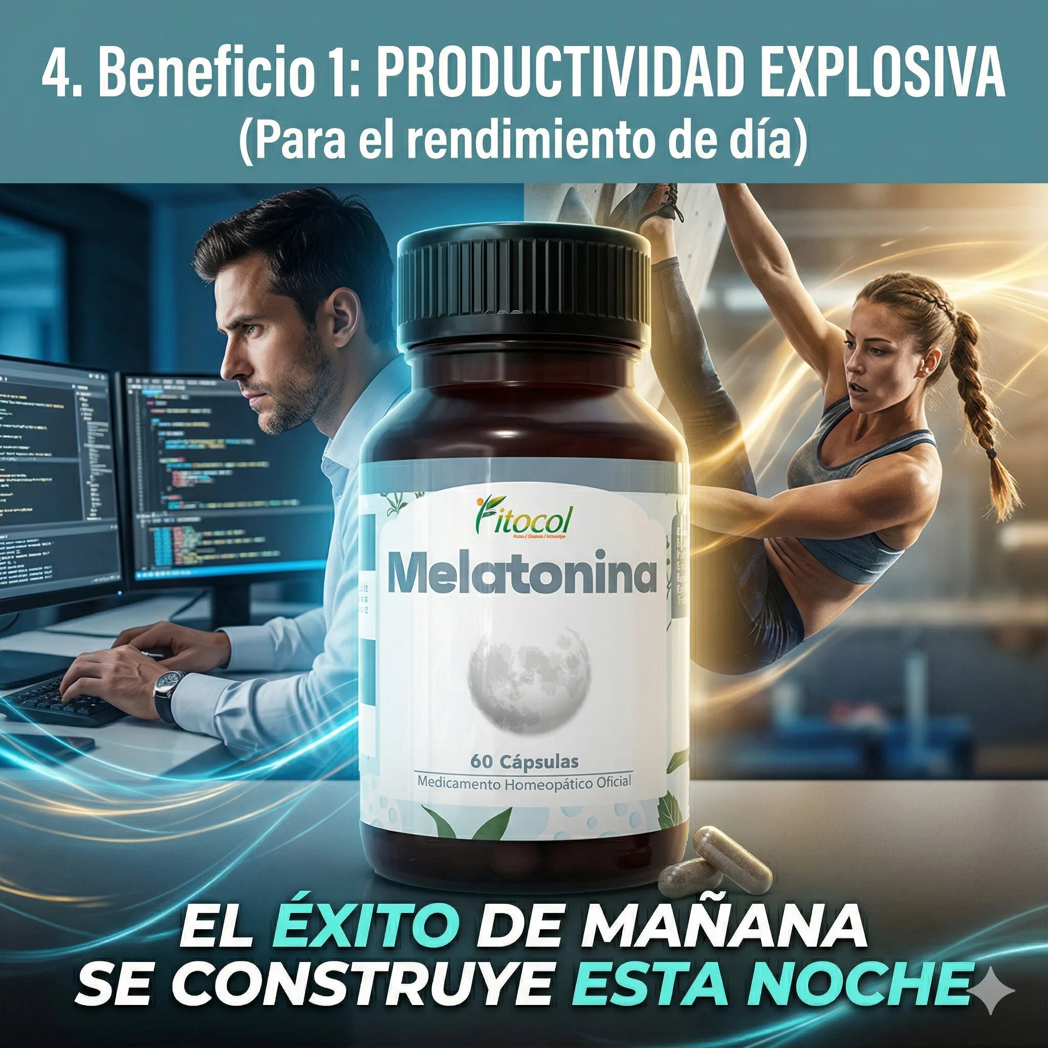 Apaga el ruido mental en minutos, despierta en tu mejor versión  | MELATONINA