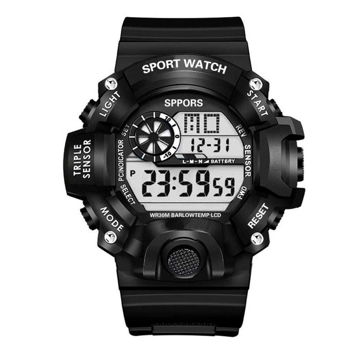 Reloj Deportivo Militar Multifuncional para Hombre