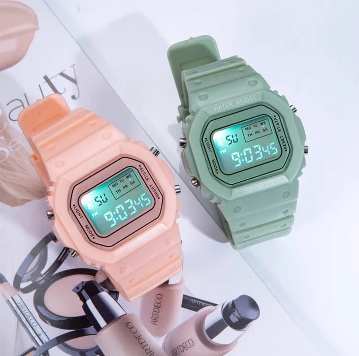 Combo Exclusivo de 3 Relojes Digitales Impermeables Unisex