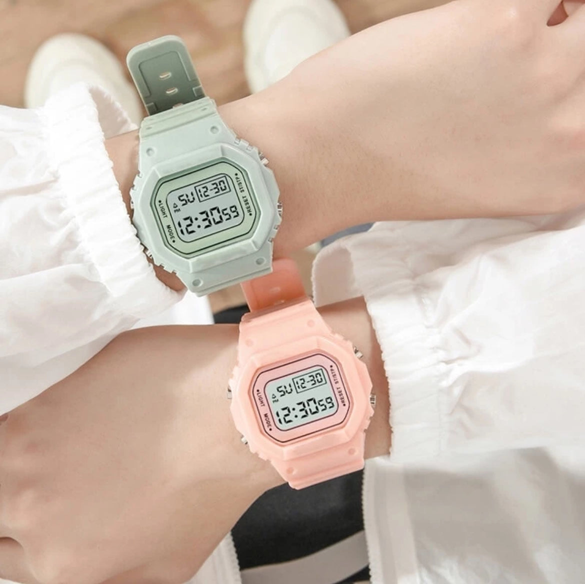 Combo Exclusivo de 3 Relojes Digitales Impermeables Unisex