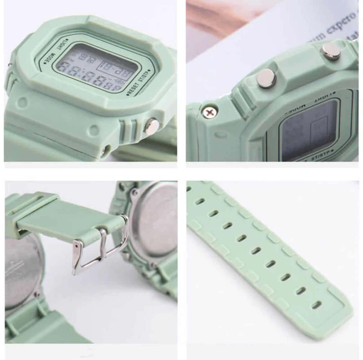 Combo Exclusivo de 3 Relojes Digitales Impermeables Unisex
