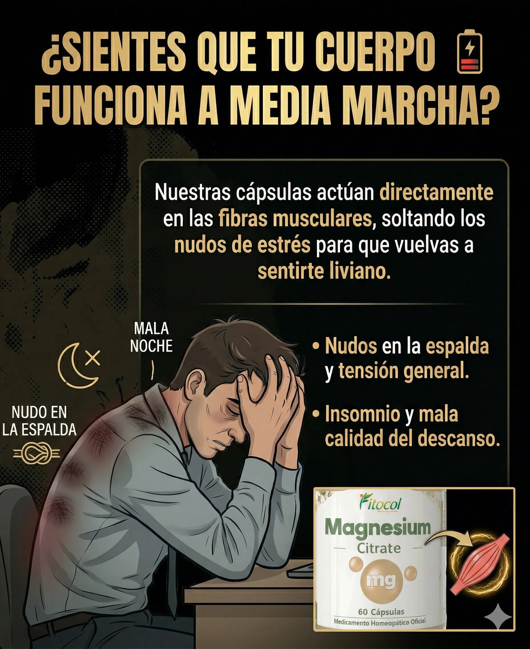 Recupera la energía que tu cuerpo ha perdido. | MAGNESIUM