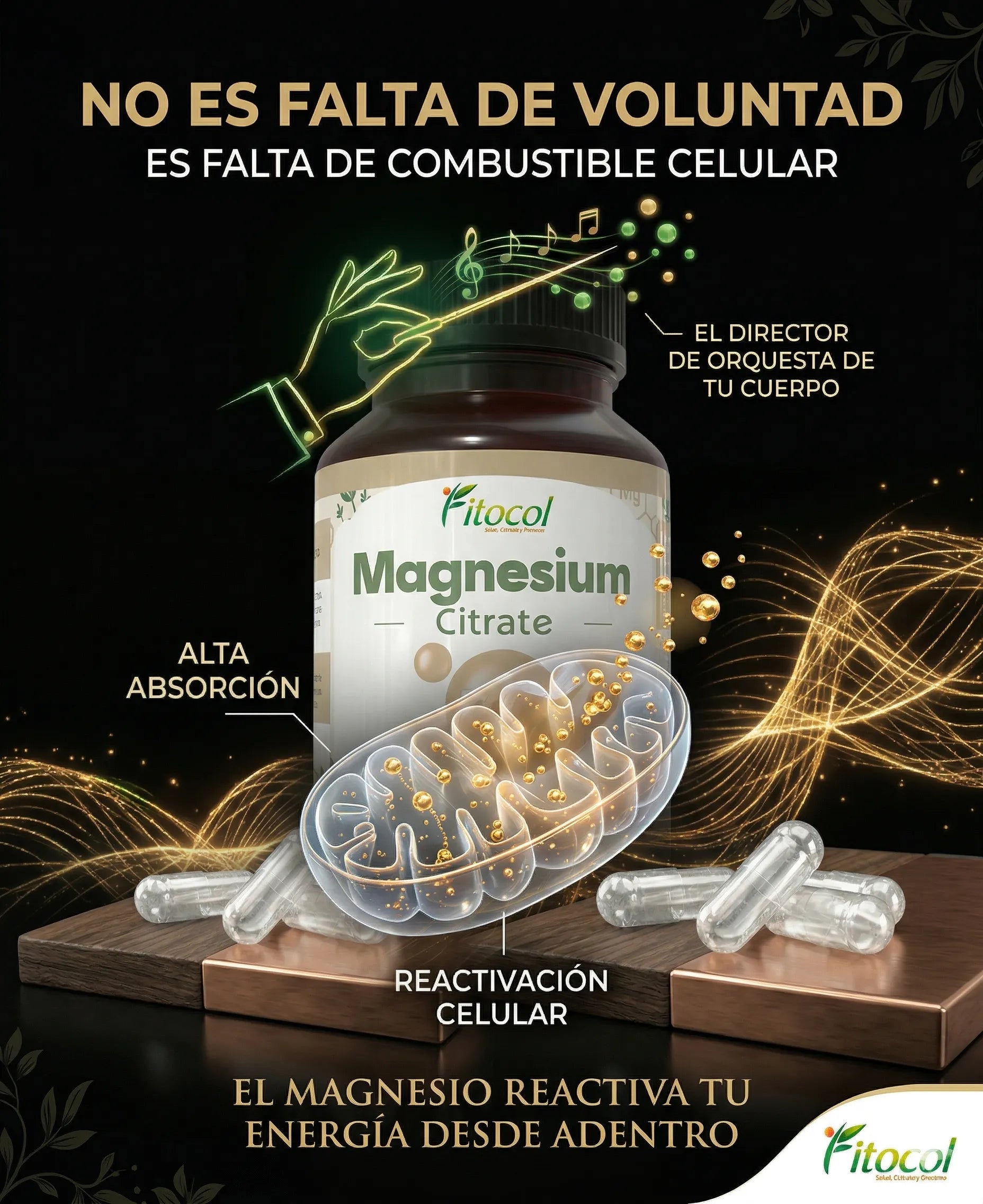Recupera la energía que tu cuerpo ha perdido. | MAGNESIUM